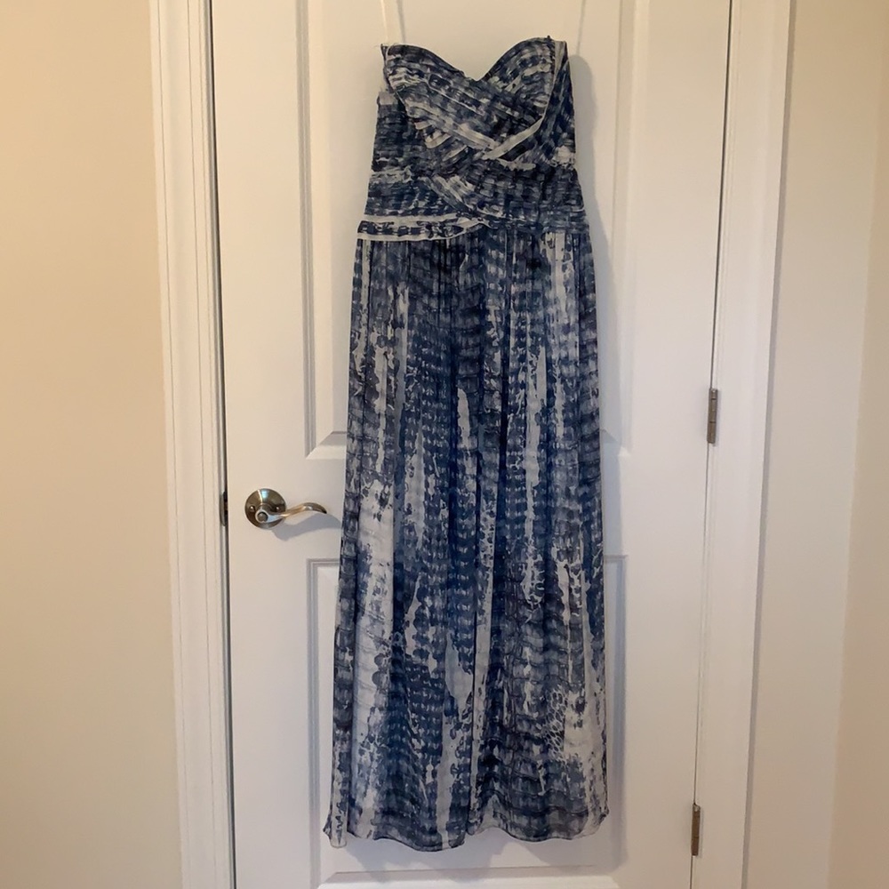 Brazilian High-fashion strapless long dress